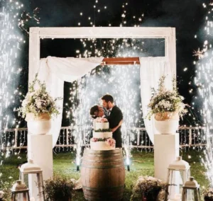 Fontane spettacolo matrimonio: